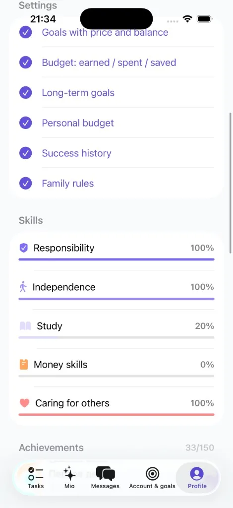 Goals, progress, and independence